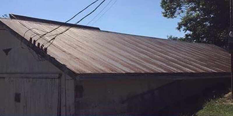 Before Roof Coating Before Roof Coating